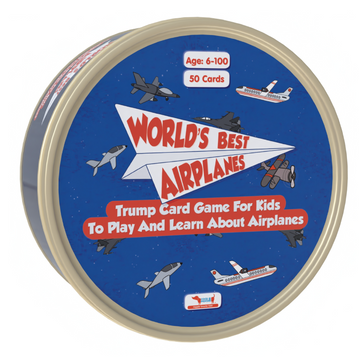 CocoMoco Kids Airplane Trump Cards Game for Kids