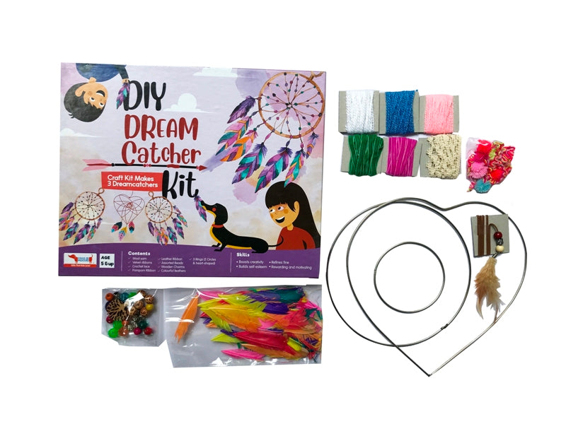 4M Dream Catcher Making Kit  Fun Crafts Work for 5 Year Old Kids